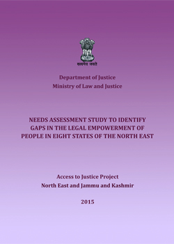 Access to Justice in North East and Jammu Kashmir